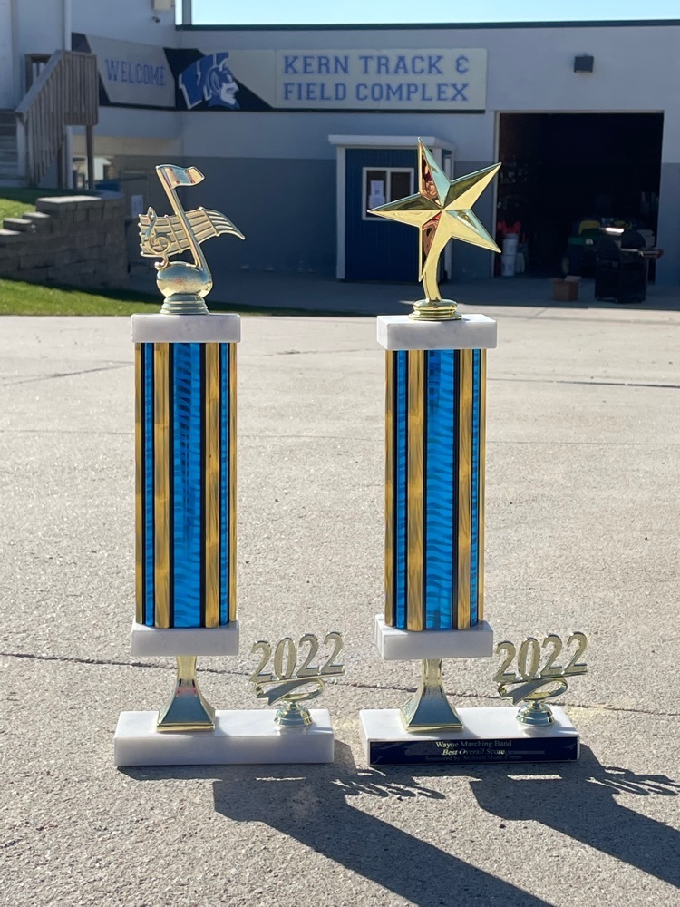 Superior and Sweepstakes trophies